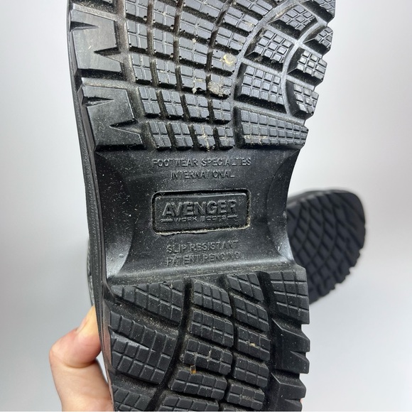 Avenger Womens Breaker Mid 6" Lace Up Work Boot Composite Toe Waterproof Size 10 - Picture 11 of 12